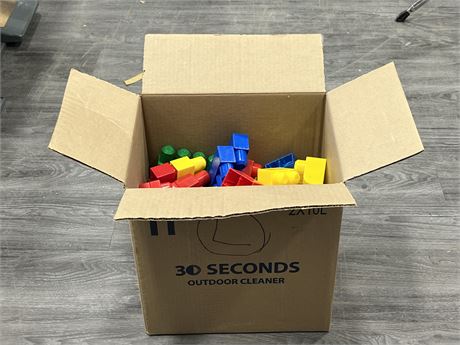 BOX OF LARGE LEGO