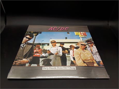 SEALED - AC/DC - DIRTY DEEDS DONE CHEAP - VINYL