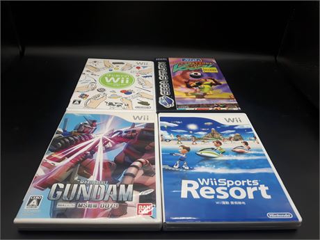 COLLECTION OF OTHER REGION GAMES - VERY GOOD CONDITION