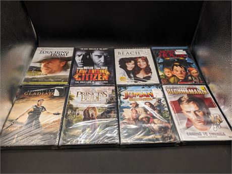 SEALED - COLLECTION OF DVD MOVIES