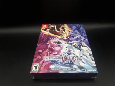 SEALED - UNDER NIGHT IN-BIRTH - COLLECTORS EDITION - SWITCH