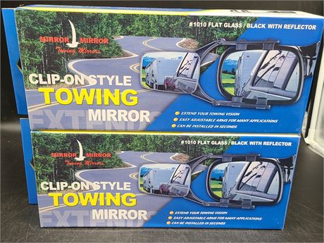 2 NEW TOWING MIRRORS