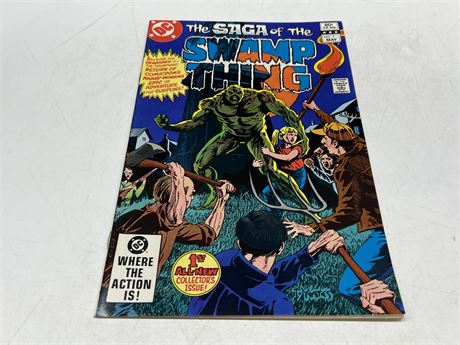 THE SAGA OF THE SWAMP THING #1