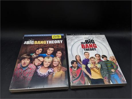 2 BIG BANG THEORY SEASONS - DVD