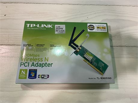 (NEW) TP-LINK WIRELESS N PCI ADAPTER