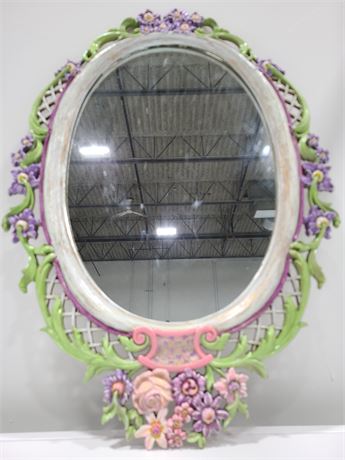 PAINTED SYROCO MIRROR