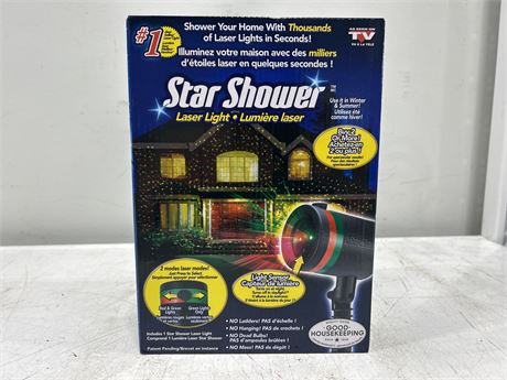 STAR SHOWER LASER LIGHT BRAND NEW IN BOX