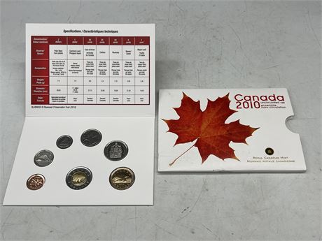 2010 RCM UNCIRCULATED COIN SET