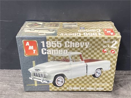 SEALED AMT 1955 CHEVY CAMEO 1:25 SCALE MODEL KIT