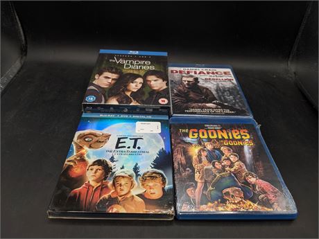 SEALED - COLLECTION OF BLU-RAY MOVIES