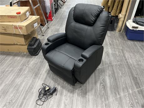 ELECTRIC CUSHIONED CHAIR BY GORELAX (45” tall)
