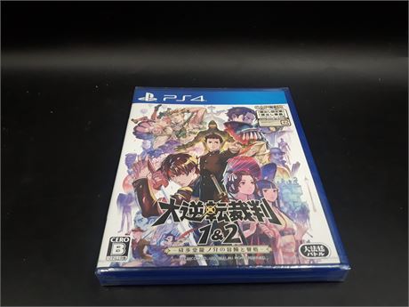 SEALED - GREAT ACE ATTORNEY (PLAYS IN ENGLISH) - PS4