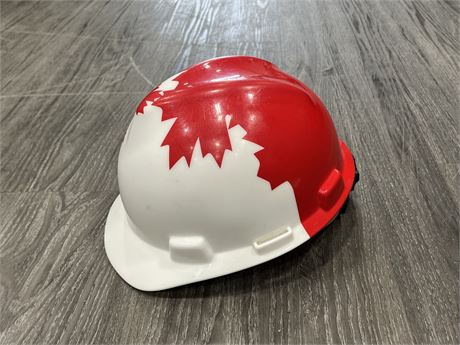 CANADIAN MAPLE LEAFS HARD HAT - ADJUSTABLE SIZE