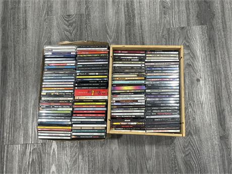 APPROX 100 CDS, FEW NEW - LOTS OF ROCK, PUNK ECT