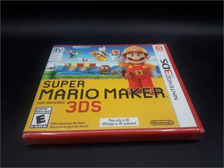 SEALED - SUPER MARIO MAKER - 3DS
