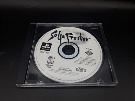 SAGA FRONTIER (DISC ONLY) VERY GOOD CONDITION - PSONE