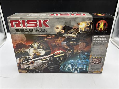 2001 RISK 2210 A.D. BOARD GAME