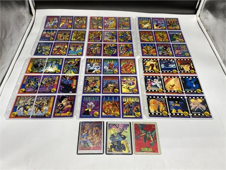 (57) 1990s MARVEL COLLECTOR CARDS