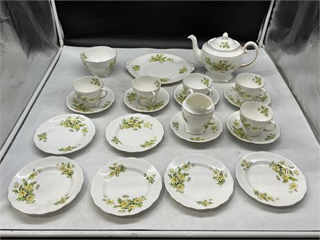 21 PIECES OF ROYAL STANDARD AUSTRALIAN FLOWERS CHINA