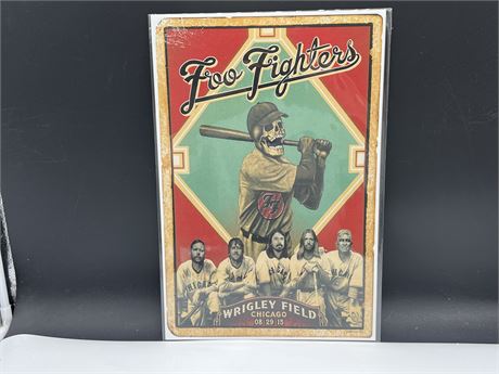 FOO FIGHTERS POSTER (12”x18”)