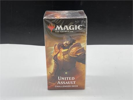 SEALED MAGIC THE GATHERING - CHALLENGER DECK - UNITED ASSAULT