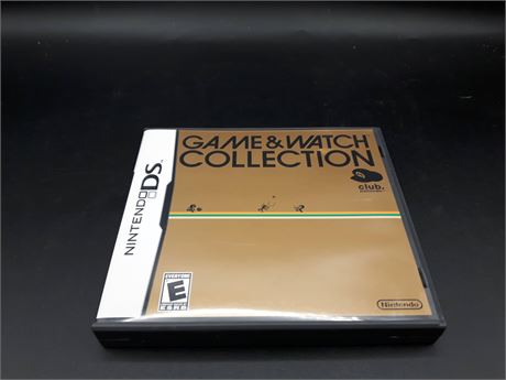 GAME & WATCH COLLECTION - CIB - EXCELLENT CONDITION - DS