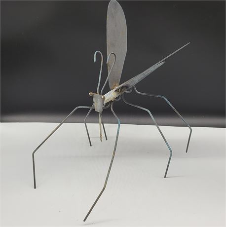 LARGE METAL MOSQUITO ART WORK (16"tall)