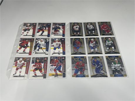 2 SHEETS OF 2020 UD ROOKIES
