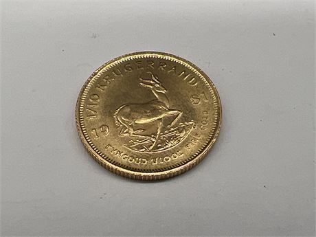 1/10 OZ 999 FINE GOLD COIN - 1981