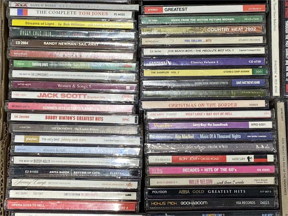 Urban Auctions - LARGE TRAY OF CD’S - SOME SEALED