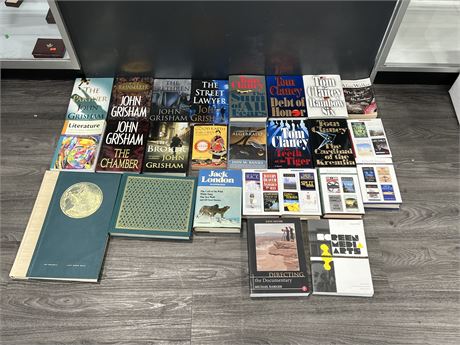 LARGE LOT OF NEW / VINTAGE BOOKS - MOSTLY COVER