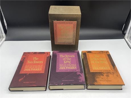 THE LORD OF THE RINGS TRILOGY 2ND EDITION 1965