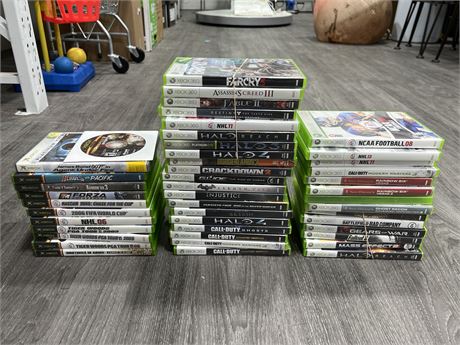 COLLECTION OF XBOX GAMES