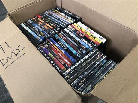 MISC LOT OF ~91 DVDS