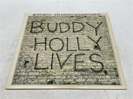 BUDDY HOLLY - THE CRICKETS 20 GOLDEN GREATS - NEAR MINT