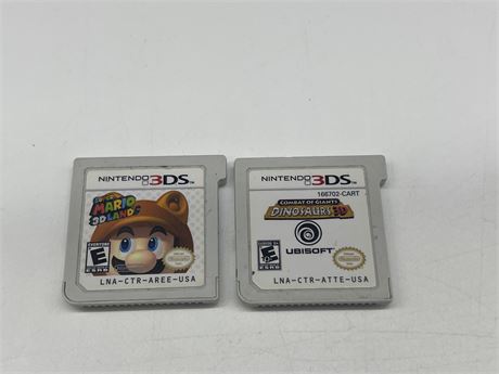 (2) 3DS GAMES