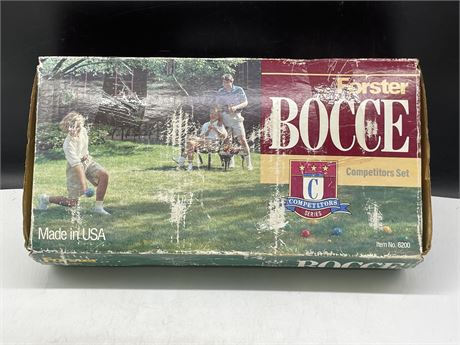 FORSTER COMPETITIVE BOCCE BALL SET