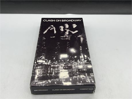 CLASH ON BROADWAY 3 CD BOX SET - ALL SUPER CLEAN