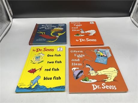4 DR.SEUSS BOOKS