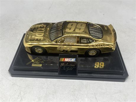 NASCAR “REFLECTIONS IN GOLD” 1/24 DIE CAST CAR