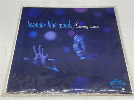 SAMMY TURNER - LAVENDER BLUE MOODS - VG (slightly scratched)