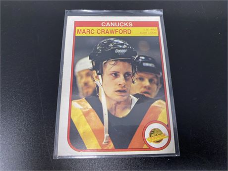1982 MARC CRAWFORD CARD