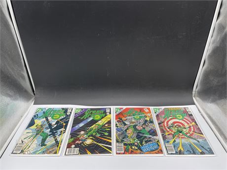 (1983) 1ST GREEN ARROW SOLO SERIES #1-4 ALL CANADIAN PRICE VARIANTS &