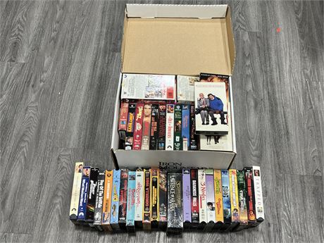 COLLECTION OF VHS TAPES