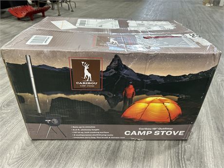 NEW/SEALED CARIBOU CAMP STOVE