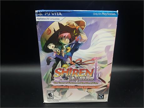 SEALED - SHIREN THE WANDERER - ETERNAL COLLECTORS EDITION - PS VITA