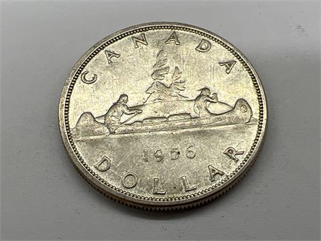 1956 SILVER CDN DOLLAR