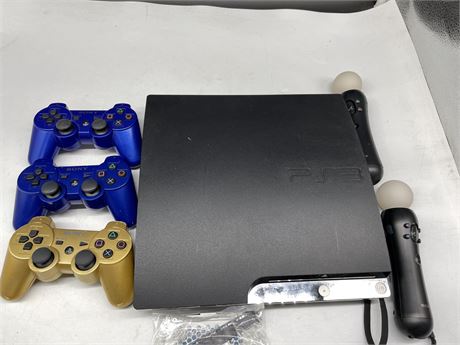PS3 WITH 5 Controllers