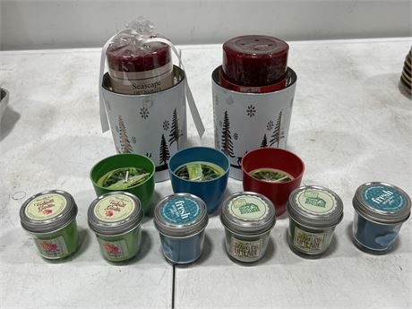 LOT OF NEW CANDLES