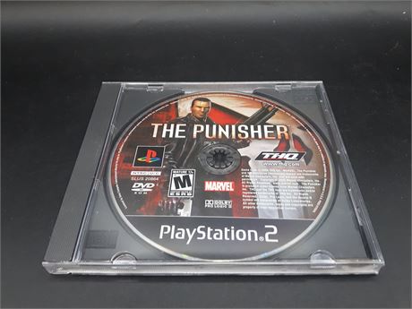 THE PUNISHER - DISC ONLY - VERY GOOD CONDITION - PS2